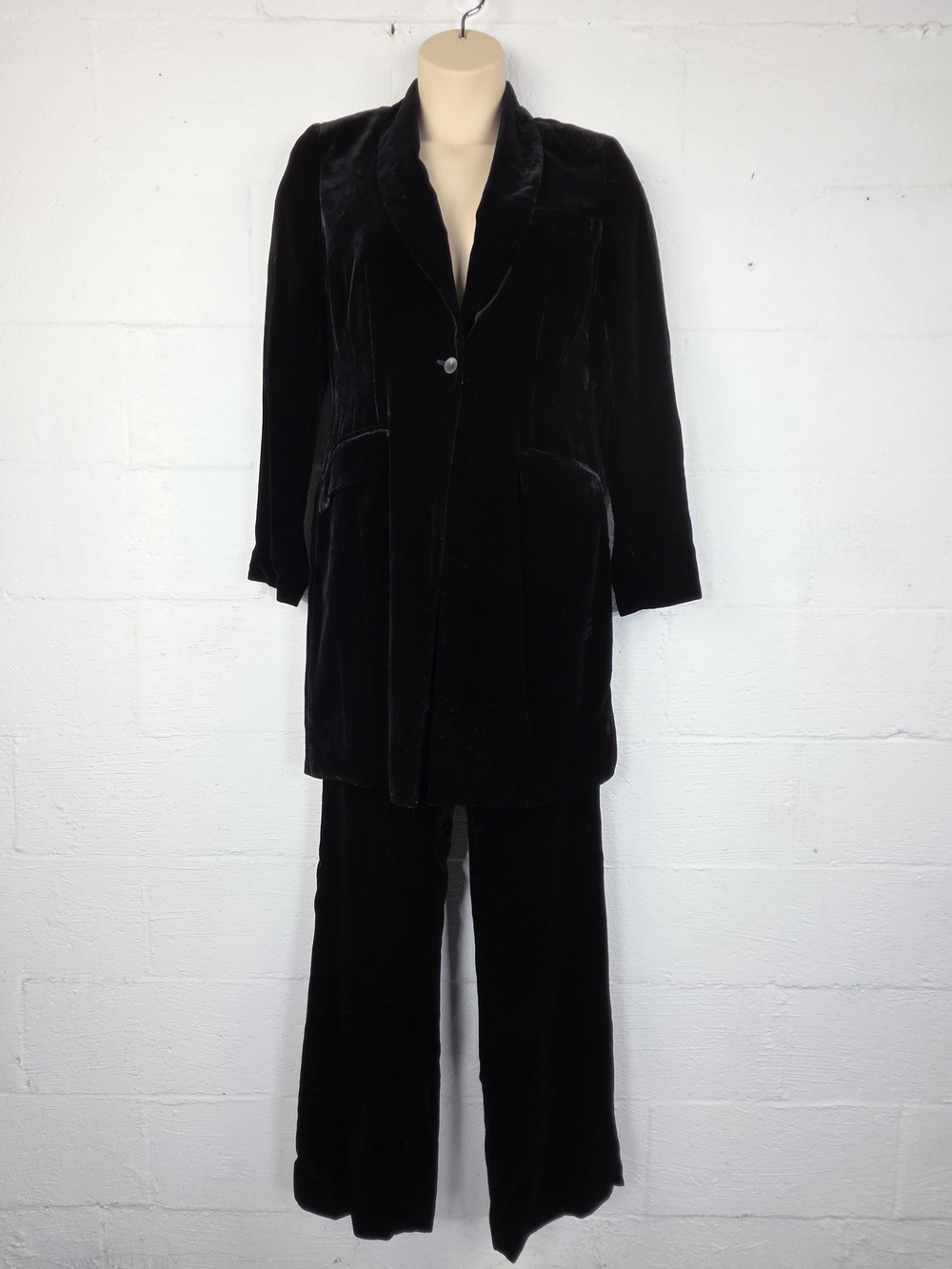 I.N.C. Vintage 90s/Y2K Velvet Pants Suit